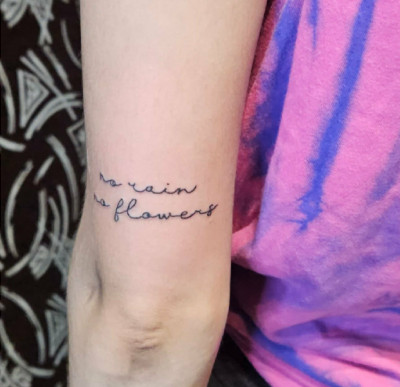 no-rain-no-flower-tattoo