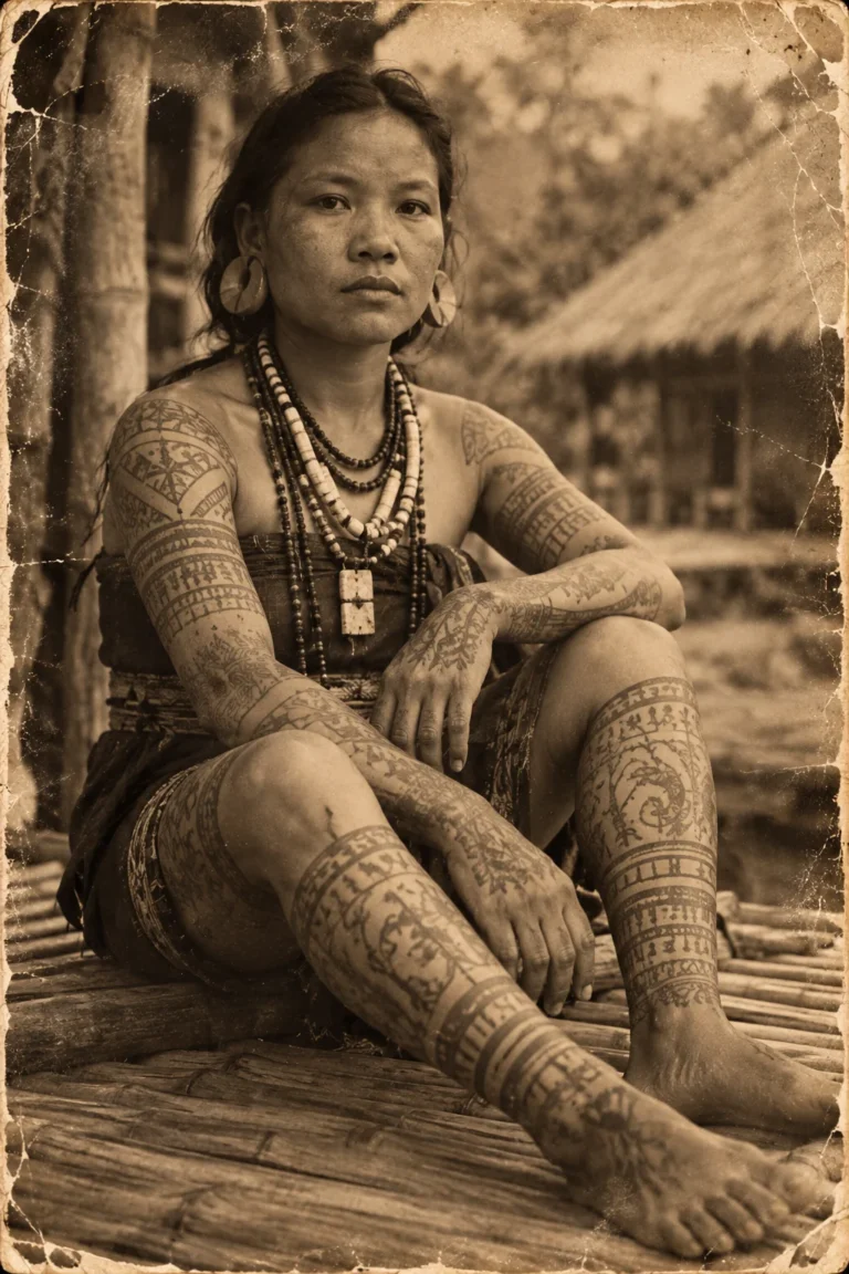 tatuajele-din-borneo-kayan-orang-ulu